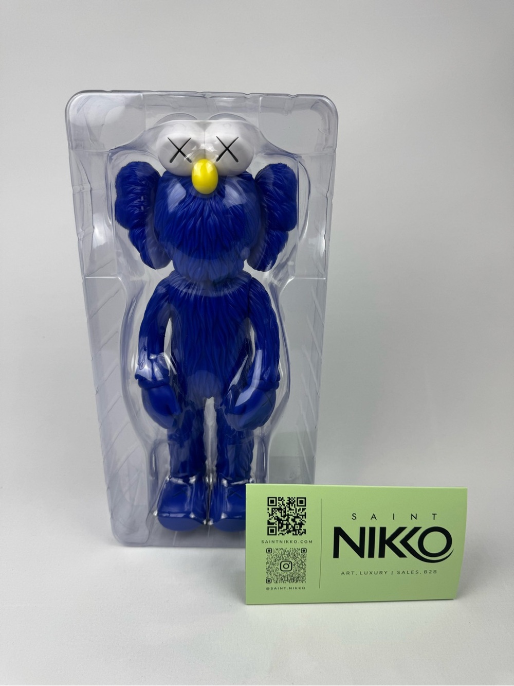 KAWS BFF Blue Companion Vinyl Figure Gone Share Open Edition